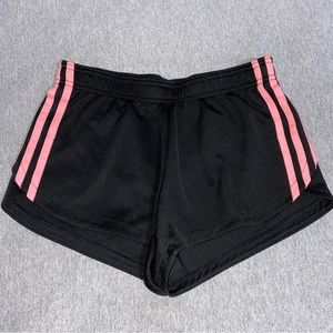 Adidas‎ Coral Pink & Black Climalite Running Shorts